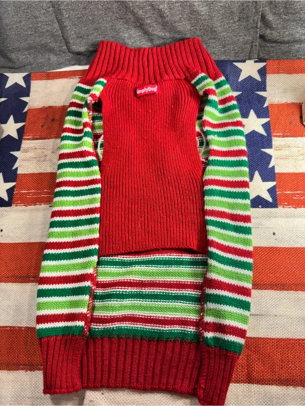 N/A cozy striped